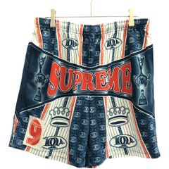 SUPREME　Labels Pique Short　ホワイト　サイズS ☆USED☆ Supreme Labels Pique Short L - メルカリ