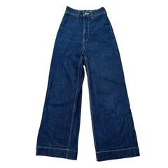 AZUL BY MOUSSY DARTS DENIM WIDE レディースXS ダーツデニムワイド ハイウエスト ワイドデニム