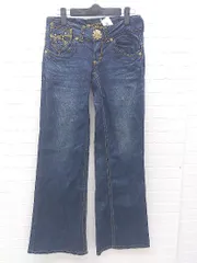 ◇ REDPEPPER レッドペッパー ウォッシュ加工 ジーンズ デニム パンツ 25 インディゴ *  【1002799753586】のサムネイル