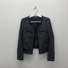 【MISCH MASCH】ミシュマッシュ　38　ブラック　黒　ジャケット　長袖　アウター　レディース