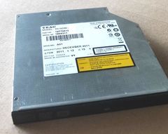 【中古パーツ】複数可 DVDドライブ ノートパソコン用 内蔵DVDスーパーマルチ 厚さ12.7mm SATA RW■TEAC DV-W28S ベゼル無し