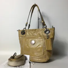 2506-90｜美品｜コーチ オプアート 2WAYバッグ イエロー