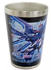 [중고] 머그컵·탕만 HG 1/144 RISING FREEDOM GUNDAM(라이징 프리덤 건담) GUNPLA CUP COFFEE TUMBLER BOOK(진공 단열 텀블러) [기동전사 건담 SEED FREEDOM] 세븐네
