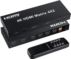 2023年最新】HDMI 分配器 HDMIセレクター HDMI切替器 リモコン付き