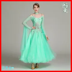 25年新作 全新未使用 スタンダードドレス競技会・発表会・デモ・ダンスパーティにも！