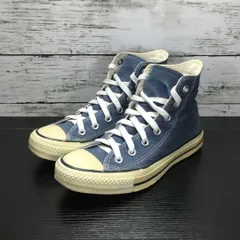 CONVERSE CANVAS ALL STAR HI コンバース キャンバス オールスター ネイビー 紺 青 ブルー 23.5cm M9622 L02260
