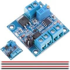 新品 24AWG ケーブルが付いている PLC のためのデジタルからアナログへの信号インターフェイス切換えのための電圧コンバーター力モジュールへの 0-10V PWM への電圧モジュール 0%-100% PWM への DAOKAI 2Pcs PWM