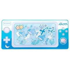 GeekShare 大型マウスパット 防水材質 清潔しやすい オフィス用 スイッチデザイン マウスパッド かわいいデザイン リストレスト プレゼント サメパーティー 1