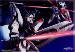 【中古】キャラカード(キャラクター) フリーダムVSインパルス(レア) 機動戦士ガンダムSEED DESTINY クリアプレートグラフティ ジャンボカードダス