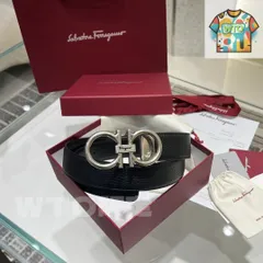 Ferragamo フィラグモ メンズ ベルト01-1-FRH90