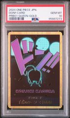 PSA10ドンカード(金ドン)〈クイーン〉[プレミアムブースター ONE PIECE CARD THE BEST]