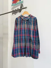 SIMPLE LIFE チェック シャツ