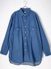 Chimala/チマラ 2023SS journal standard luxe別注for luxe DENIM WESTERN SHIRTデニムウエスタンシャツ【XXL】【LSHA74707】 chimala/チマラ】 for luxe DENIM WESTERN SHIRT（シャツ