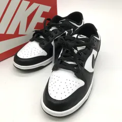 Nike ナイキ スニーカー Dunk Low Retro Panda DD1391-100 新品同様 箱付き タグ付き ダンク ロー レトロ パンダ 29cm 靴 B14106◆