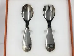 【アリーデベルチ】新品　未使用HERMES ステンレス カトラリーセット 楽天市場】エルメス HERMES デザートスプーン デザートフォーク