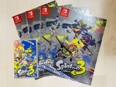 スプラトゥーン3 クリアファイル4枚付き