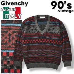 6,751円イタリア製  80's GIVENCHY ジバンシー 3D ニット セーター