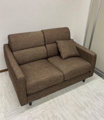 【ブランド＆時計 部屋 様専用】ニトリ ソファ 2人掛け N-POCKET A4R　ブラウン　クッションつき　NITORI  (担当　水谷)