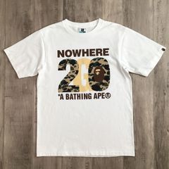 【希少デザイン】アベイシングエイプ 同色ワッペンロゴ デカロゴ ポロシャツ M A BATHING APE（アベイシングエイプ）の「WEB限定/LARGE APE