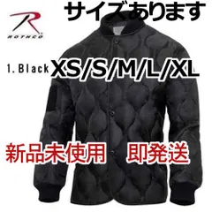roth-053　ロスコRothco ミリタリー [Black ]10424キルティングジャケット 10424-10421　アウター　ミリタリーQuilted Woobie Jacket大きいサイズ軍物 オリーブブラックUSAアメリカ