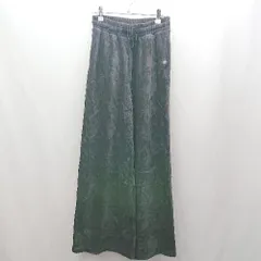 ◇ ⊇ BILLABONG ビラボン ウエストゴム コーデュロイ ワイドパンツ サイズM チャコールグレー レディース E  【1504240015637】