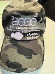 aeaeキャップ 結びつい 迷彩 カモフラージュ