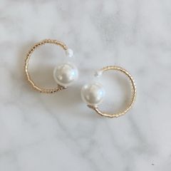 金属アレルギー対応・2サイズ展開シンプルカフ（さとう式リンパケアの理論に基づいたイヤーカフ）イヤーフープイヤークリップをお使いの方にもオススメ