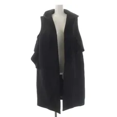 yori ボンディングロング ジレ ブラック yori ボンディングロング ジレ ブラック