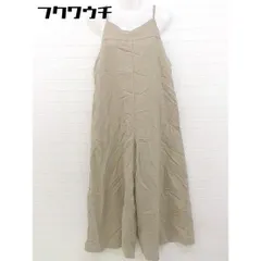 ◇ Sonny Label サニーレーベル URBAN RESEARCH キャミソール リネン混 オールインワン サイズF ベージュ レディース 【中古】 【1105240002476】