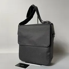2501-81｜美品｜ダンヒル ショルダーバッグ キャンバス レザー ブラック