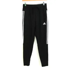 アディダス ジャージ下 ジョガーパンツ スポーツウエア ボトムス レディース Sサイズ ブラック adidas 【中古】