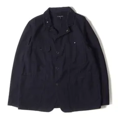 Engineered Garments エンジニアドガーメンツ ジャケット サイズ:M ウール ツイル ロガージャケット LOGGER JACKET アウター カバーオール ワーク ブルゾン ネイビー 紺 アメリカ製【メンズ】のサムネイル