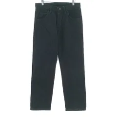 古着 ラスラー RUSTLER ブラックデニム テーパードデニムパンツ メンズw32相当/eaa402254