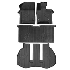 アルファード ヴェルファイア 40系 3D フロアマット ガソリン車/ハイブリッド車 立体 カーマット 防水 滑り防止 耐汚れ TPE素材 4P (トクトヨ)Tokutoyo