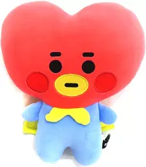 【中古】クッション・抱き枕・本体 TATA(ブイ) ベビー ミニフラットクッション 「BT21」