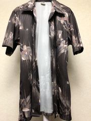 70年代後期U.S.A.製レアSTUART MANN社製ストレッチポリシャツ美品