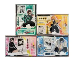 鬼滅の刃  名場面ジオラマフィギュア  4種セット  ( 竈門炭治郎 & 栗花落カナヲ & 我妻善逸 & 嘴平伊之助 )