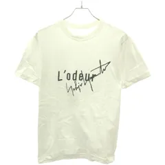 L'odeur Yohji Yamamoto オドゥール ヨウジヤマモト 西武渋谷店POP UP限定ノベルティTシャツ  ホワイト 2のサムネイル