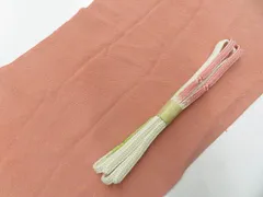 【一輝堂】【着物】 和装小物 帯締め 帯揚げ セット 帯締 帯揚 ちりめん 手組紐 25w05-6422