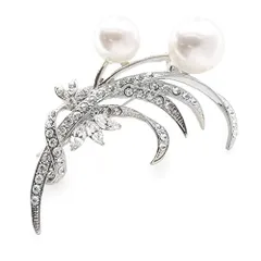 Dシルバー ジュエルボックス JewelVOX ブローチ パール ストーン コサージュ 入学式 卒業式 結婚式 ブランド 大人 かわいい おしゃれ 人気 Dシルバー