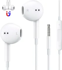 【新着商品】Antool イヤホン 有線 マイク付き 【2023音質強化バージョン】 磁気設計 絡み防止 イヤホン イヤホンマイク いやほん イヤフォン インナーイヤー型 通話対応 イヤホン テレワーク在宅勤務 パソコン PC 3.5mm ４極 ctia規格