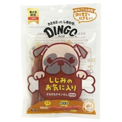 DINGO ディンゴ すなぎもチキンガム かため 6本入 犬用おやつ （1点）