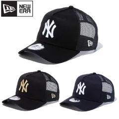 新品 NEWERA ニューエラ 9FORTY ニューヨーク ヤンキース NY MLB メッシュ キャップ CAP 帽子 ベースボール 野球 メンズ レディース ユニセックス アジャスター 黒 ブラック 紺 ネイビー