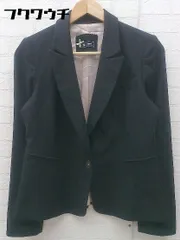 ◇ Sinequanone シネカノン 1B シングル 長袖 テーラード ジャケット サイズ40 ブラック レディース  【1002801162559】のサムネイル
