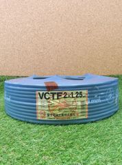 未使用品　富士電線　ビニルキャブタイヤ丸型コード 100m　VCTF2×1.25mm2