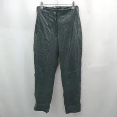 ◇ Θ ZARA ザラ フェイクレザー レザーストレートパンツ サイズM ブラック系 レディース E  【1507160019761】