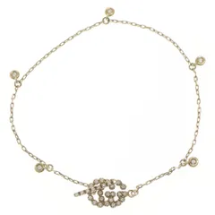 GUCCI (グッチ) Double G Bracelet ダブル G チェーン ブレスレット  