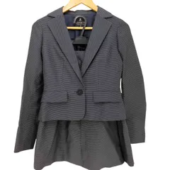 ランバン LANVIN ひし形ドット 1B クロップド テーラードジャケット スカートセットアップ レディース  36のサムネイル