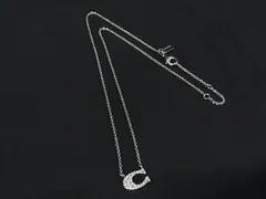 COACH コーチ ラインストーン ネックレス ペンダント アクセサリー レディース シルバー系 DJ7016