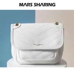 MARS SHARING ショルダーバッグ バック カバン WHITE